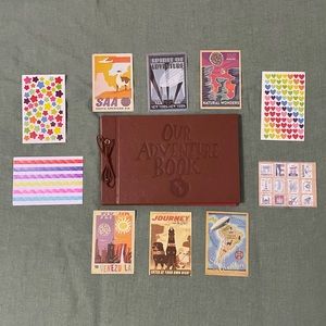 Our Adventure Book Scrapbook “Up” Inspired
